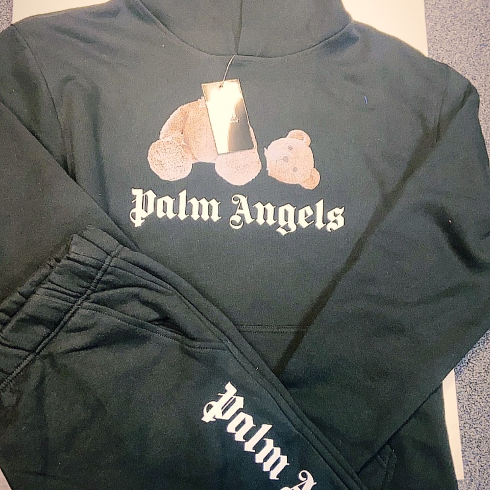 Brand new palm angels sweatsuits with tag never worn they are selling fast
